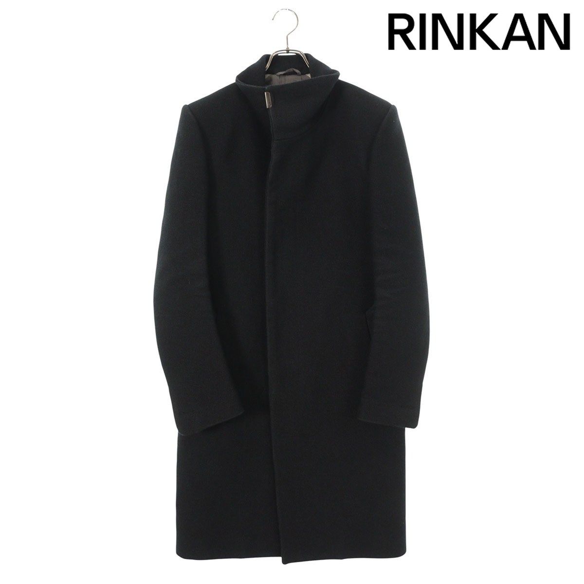 キャロルクリスチャンポエル OM 2340 L DOPE 9 ハイネックロングコート メンズ 44 12 28～1 6 発送 問い合わせ遅延