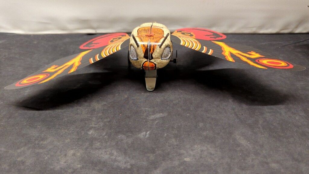 ビリケン商会 ゼンマイ歩行ブリキ モスラ 270mm - メルカリ