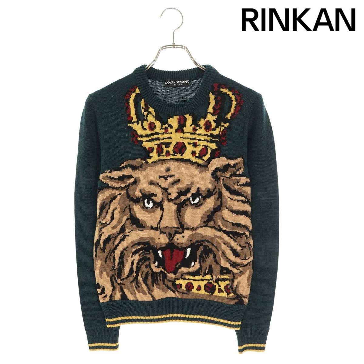 ドルチェアンドガッバーナ GR 033 K F 89 A 8 ライオンニット メンズ 44 12 28～1 6 発送 問い合わせ遅延