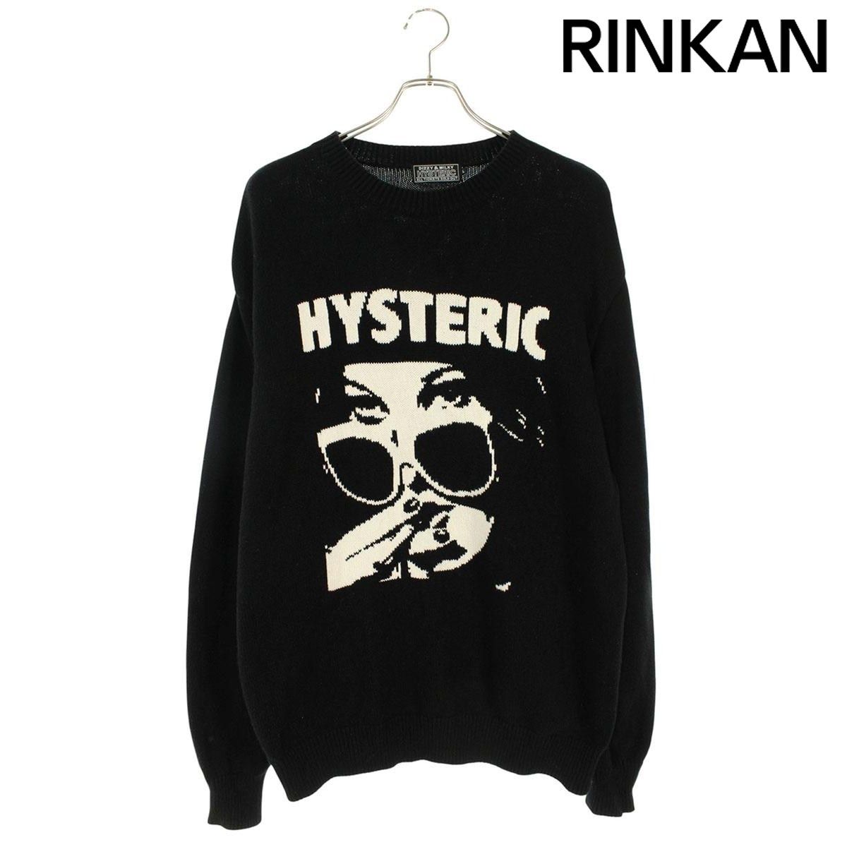 ヒステリックグラマー フロントデザインニット メンズ L 12 28～1 6 発送 問い合わせ遅延