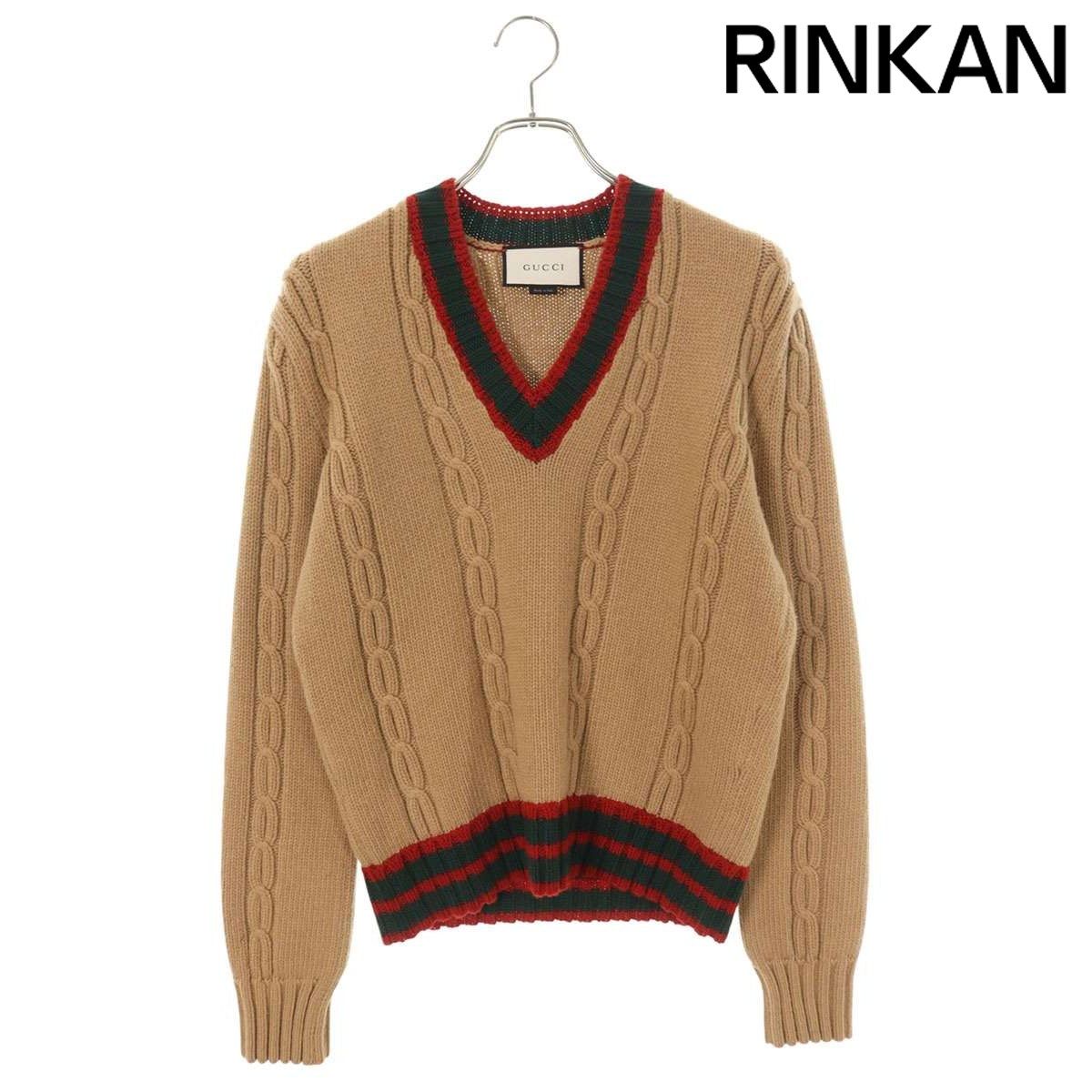 グッチ 407657 Z 593 A Vネックニット メンズ S 12 28～1 6 発送 問い合わせ遅延