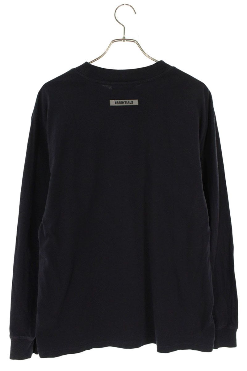 フォグ ESSENTIALS フロントラバーロゴ長袖カットソー メンズ S ※12/28