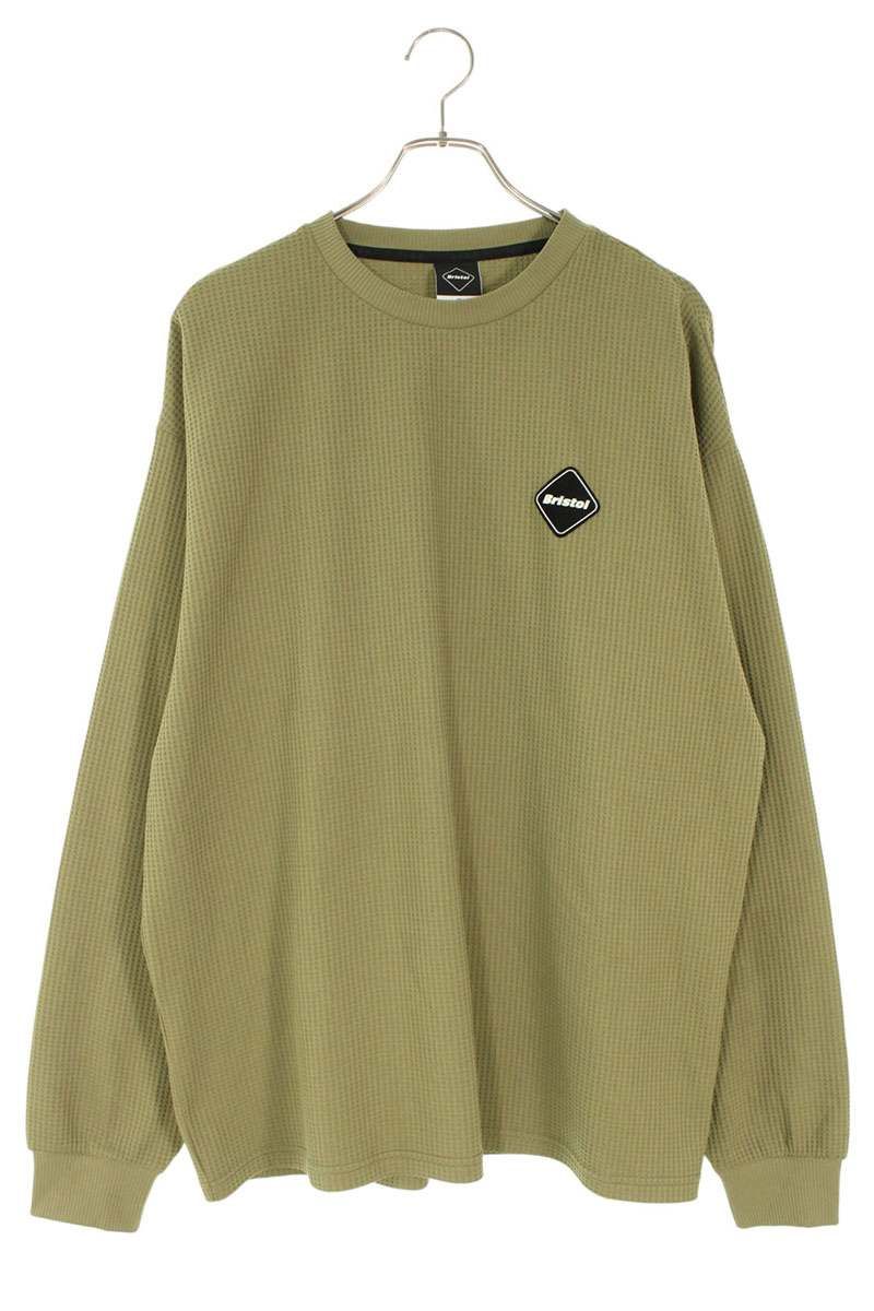 エフシーアールビー TECH WAFFLE TEAM CREWNECK TOP FCRB-240037