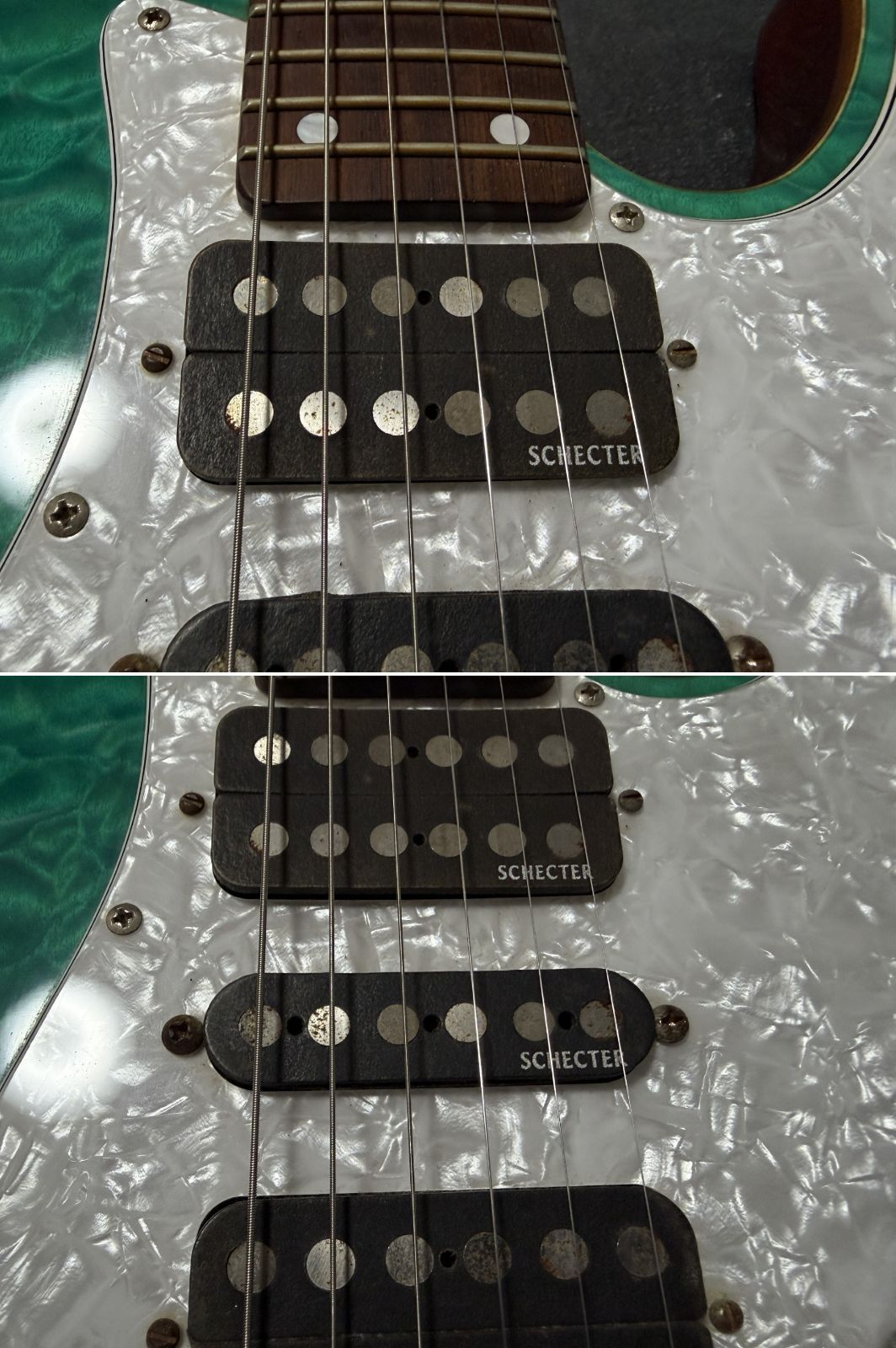 ☆ショップオーダーの限定モデル SCHECTER SD-2-24 MH 希少マホガニー