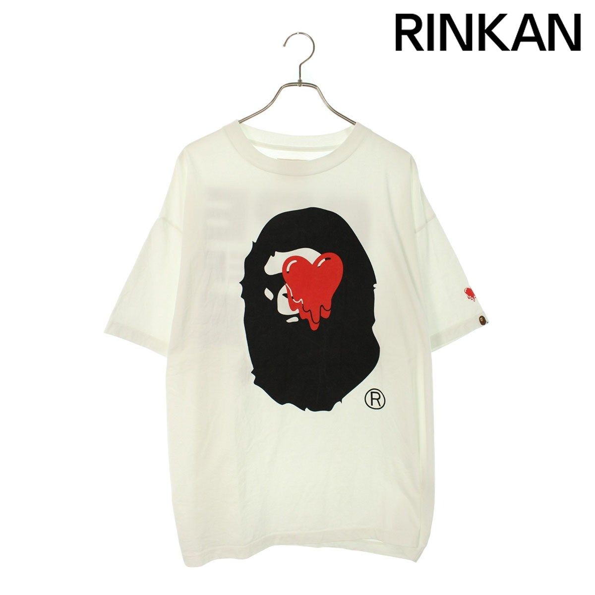 エモーショナリー アンアベイラブル アベイシングエイプ A BATHING APE 25 SS 大猿プリントTシャツ メンズ XL 12 28～1 6 発送 問い合わ