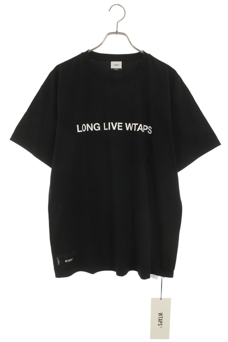 ダブルタップス サイズ:2  25SS  251ATDT-STM06S ロゴプリントTシャツ 中古 BS99 ダブルタップス 25SS 251ATDT-STM02S プリントTシャツ メンズ 2 ※12/28