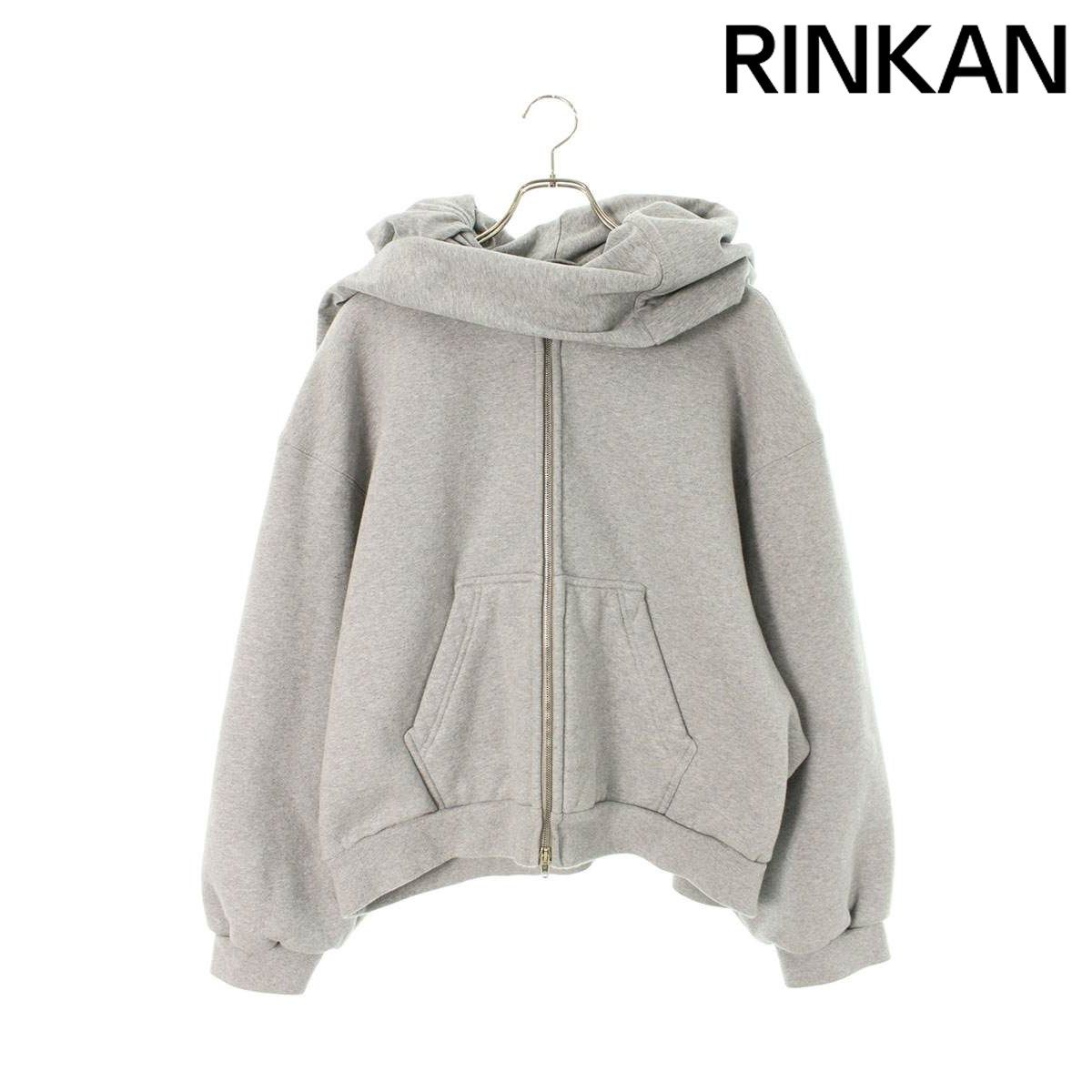 バレンシアガ 24 AW 799463 TQVX 1 レイヤードデザインダブルフェイスジップアップパーカー メンズ XS 12 28～1 6 発送 問い合わせ遅延