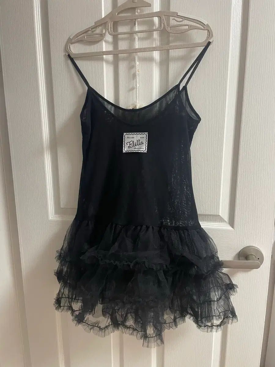 fletta ローズ チュチュ ドレス Rose Tute Dress ブラック