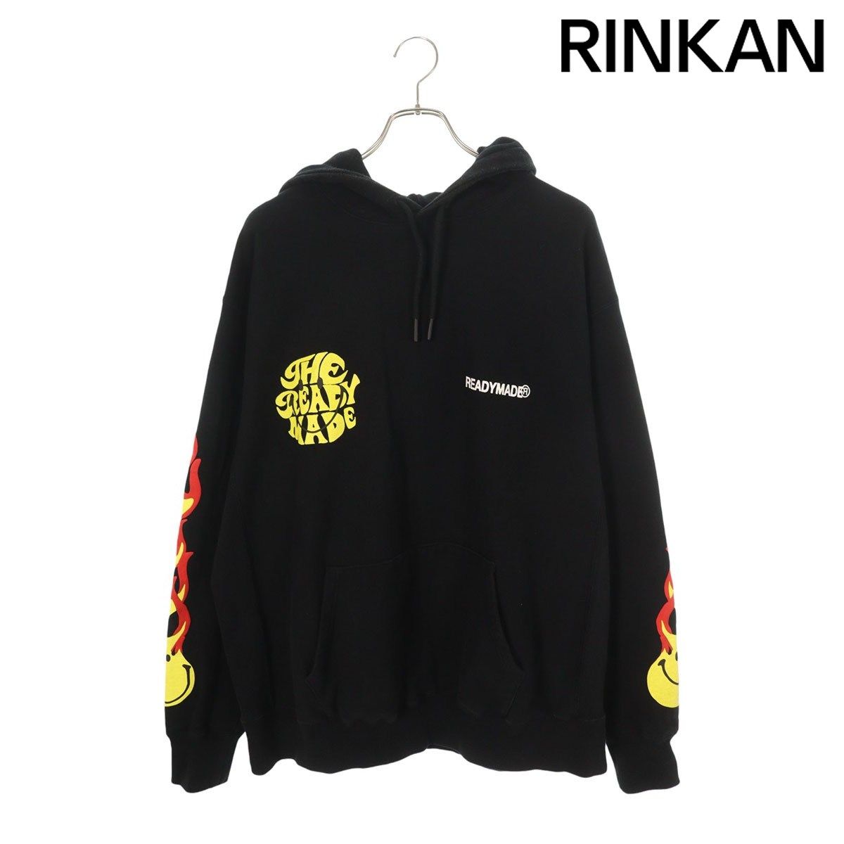 レディメイド RE CO BK 00 106 スマイル フレイムプリントパーカー メンズ XL 12 28～1 6 発送 問い合わせ遅延