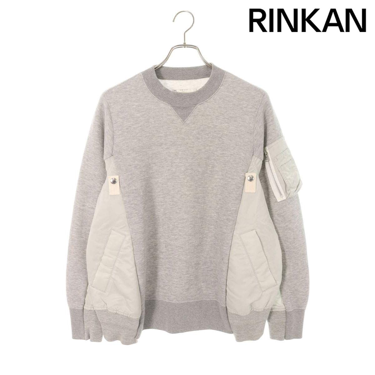 sacai MA-1 スポンジスウェット　SCM-058 sacai Sponge Sweat x MA-1 Pullover