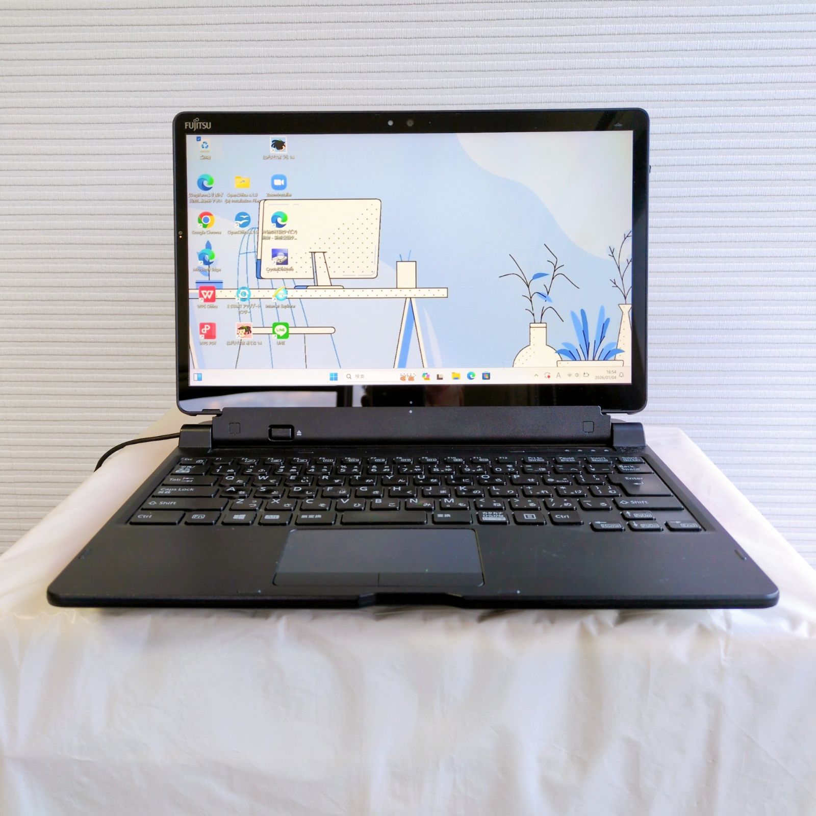 ノートパソコン 富士通 ARROWS Tab Q738 Windows11 Core i5-8350U