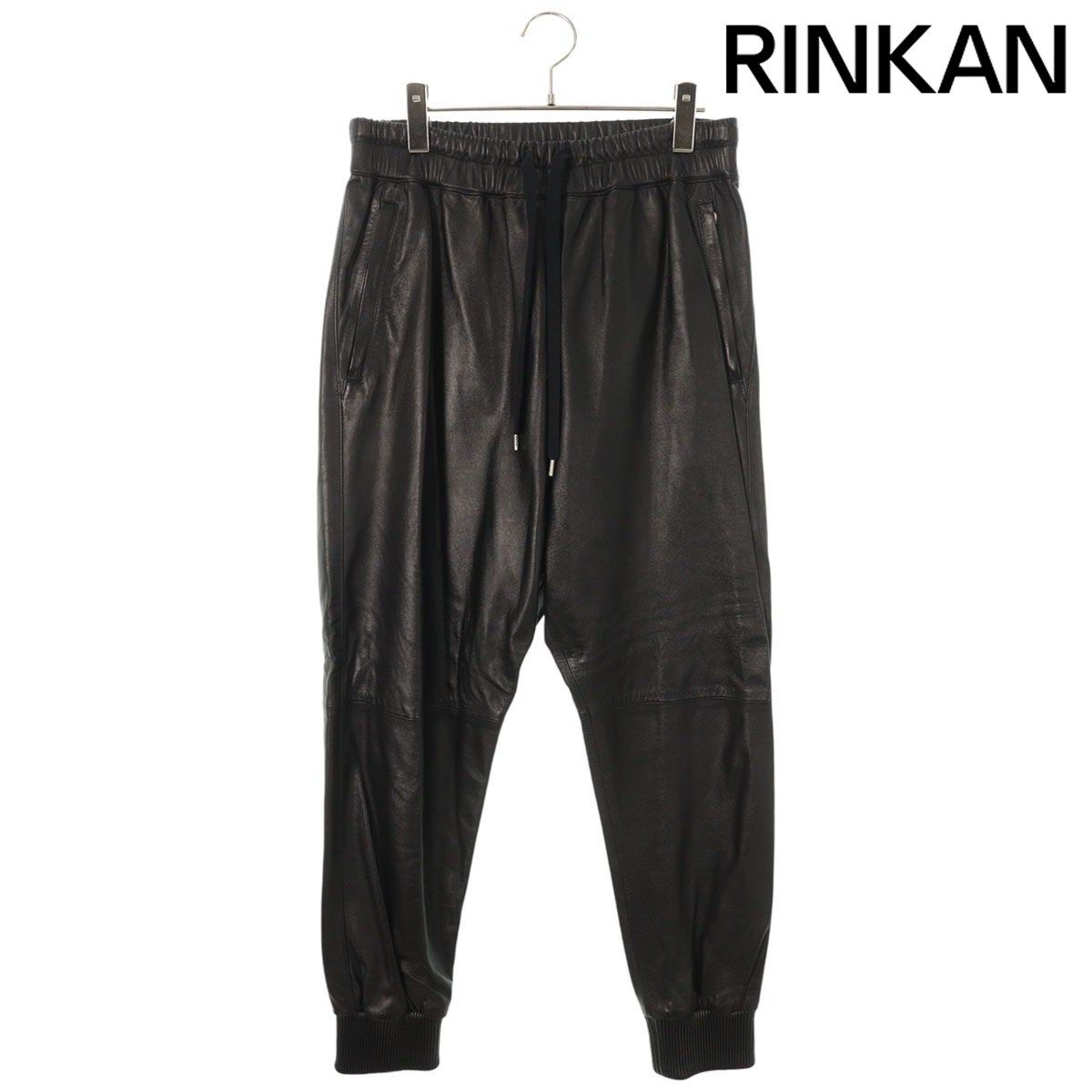 ヌメロヴェントゥーノ C 20 IN 1 M ラムレザーイージージョガーロングパンツ メンズ 48 12 28～1 6 発送 問い合わせ遅延