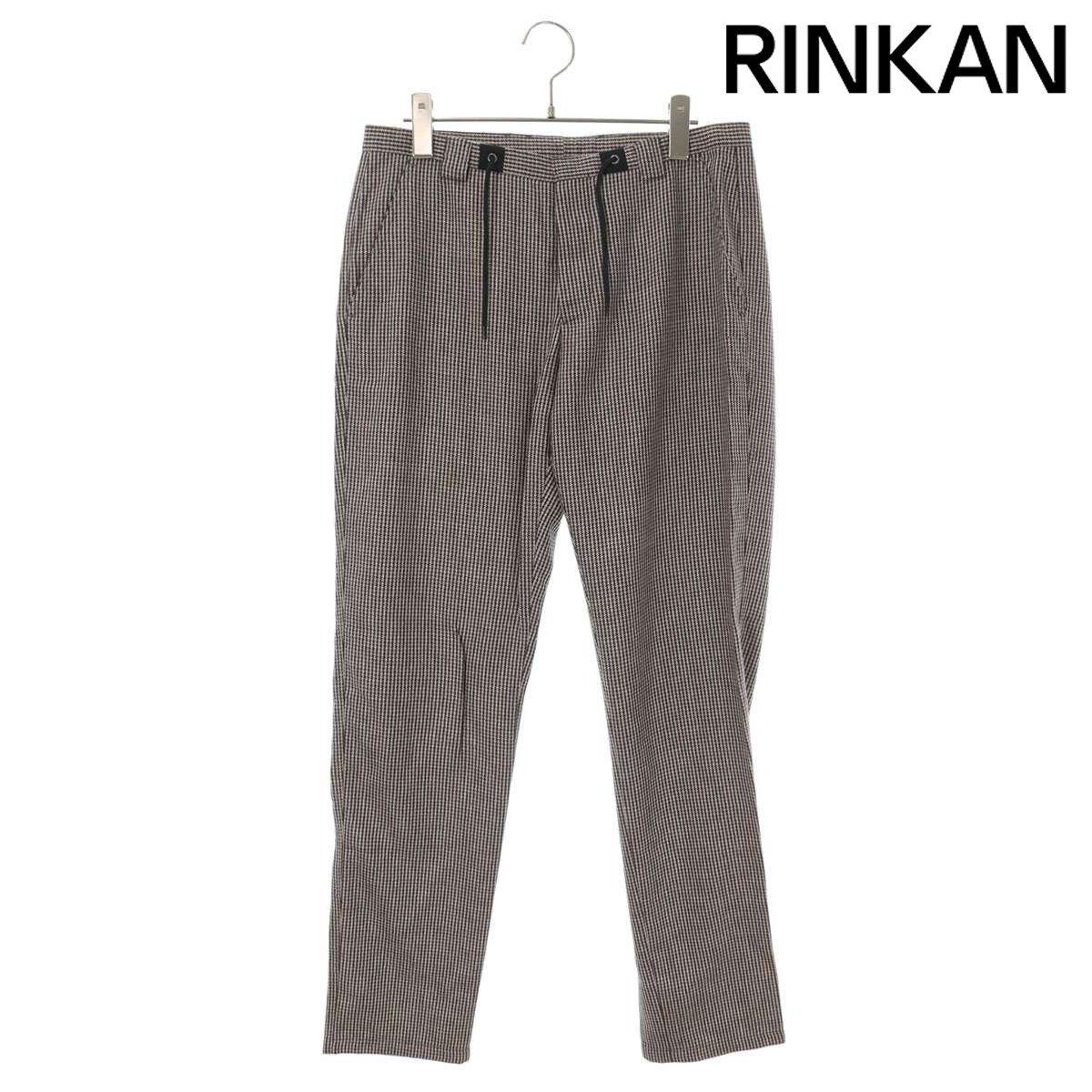 マルタンマルジェラ10 千鳥柄ドローコードロングパンツ メンズ 46 12 28～1 6 発送 問い合わせ遅延