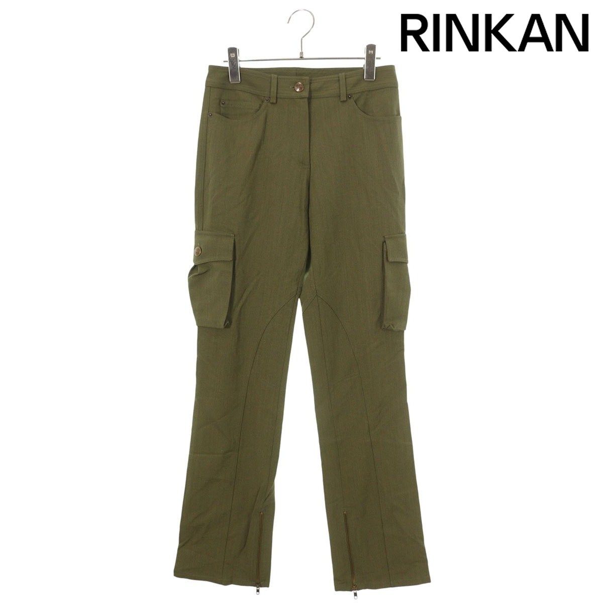 ジョンガリアーノ 裾ジップカーゴロングパンツ メンズ 38 ※12/28～1/6