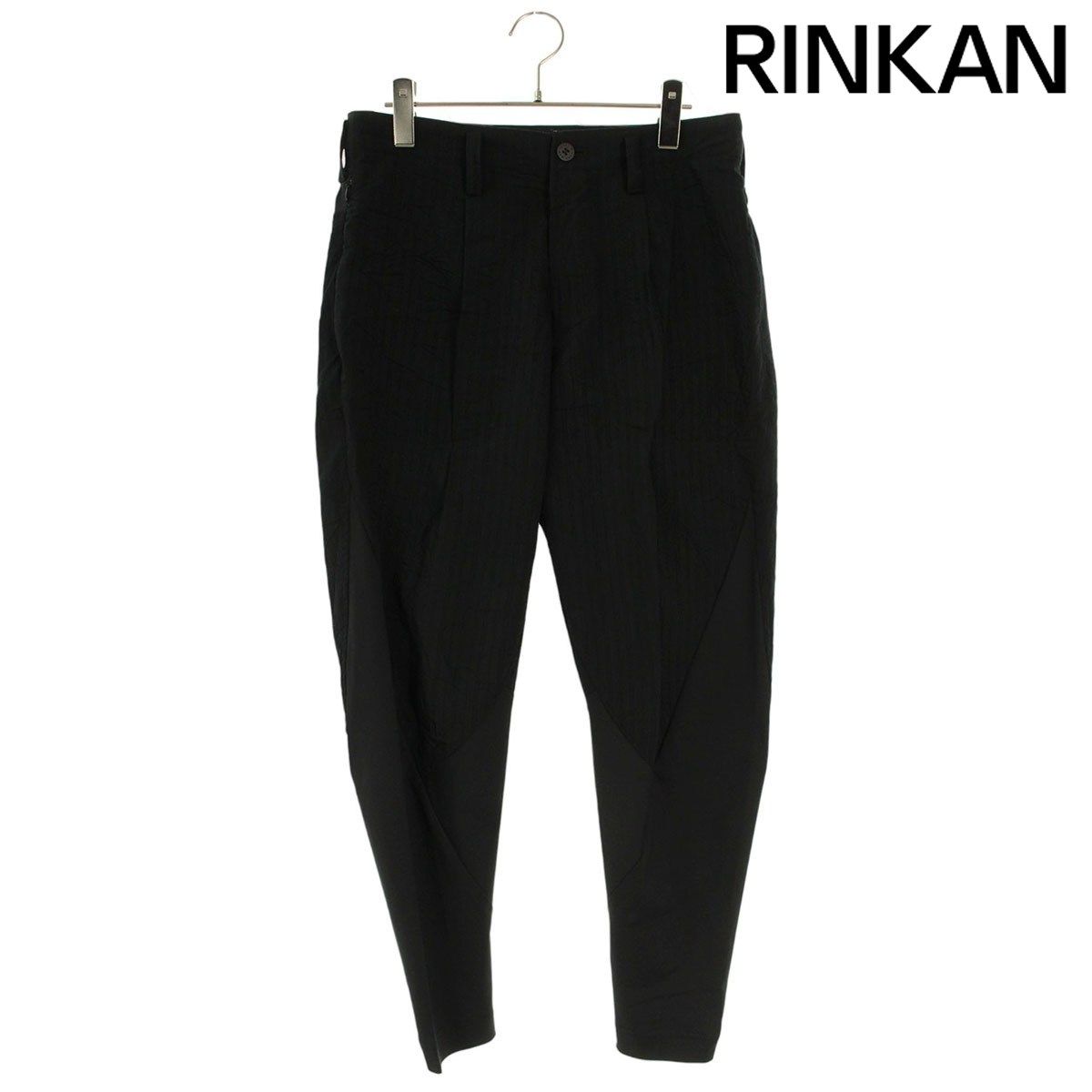 イッセイミヤケメン シワ加工ウールポリロングパンツ メンズ 1 12 28～1 6 発送 問い合わせ遅延