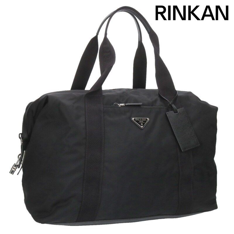 プラダ V 49 Z トライアングルプレートナイロンボストンバッグ メンズ 12 28～1 6 発送 問い合わせ遅延