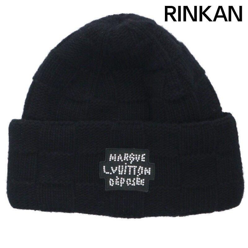 ルイヴィトン M 7336 A ビーニー ダミエ パール パールロゴウールビーニー帽子 メンズ S 12 28～1 6 発送 問い合わせ遅延