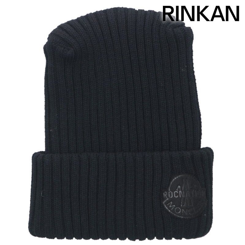 モンクレールジーニアス ロックネイション ダブルネームロゴワッペンニット帽子 メンズ UNI 12 28～1 6 発送 問い合わせ