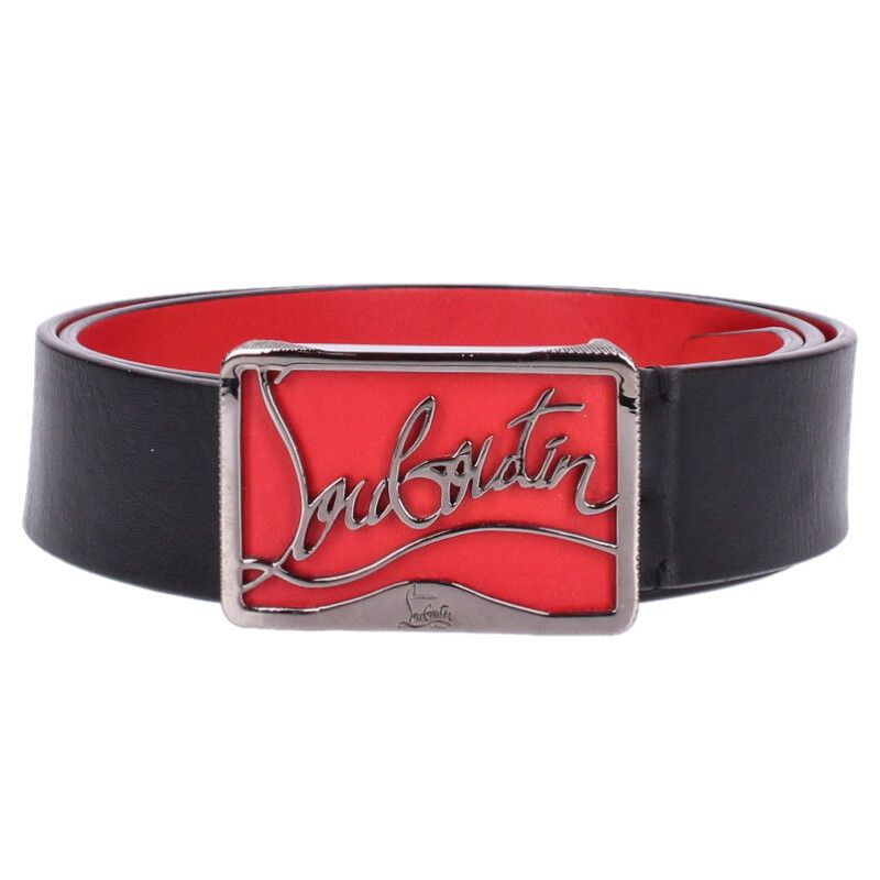 クリスチャンルブタン 1195192 バックロゴベルト メンズ 85/34 ※12/28
