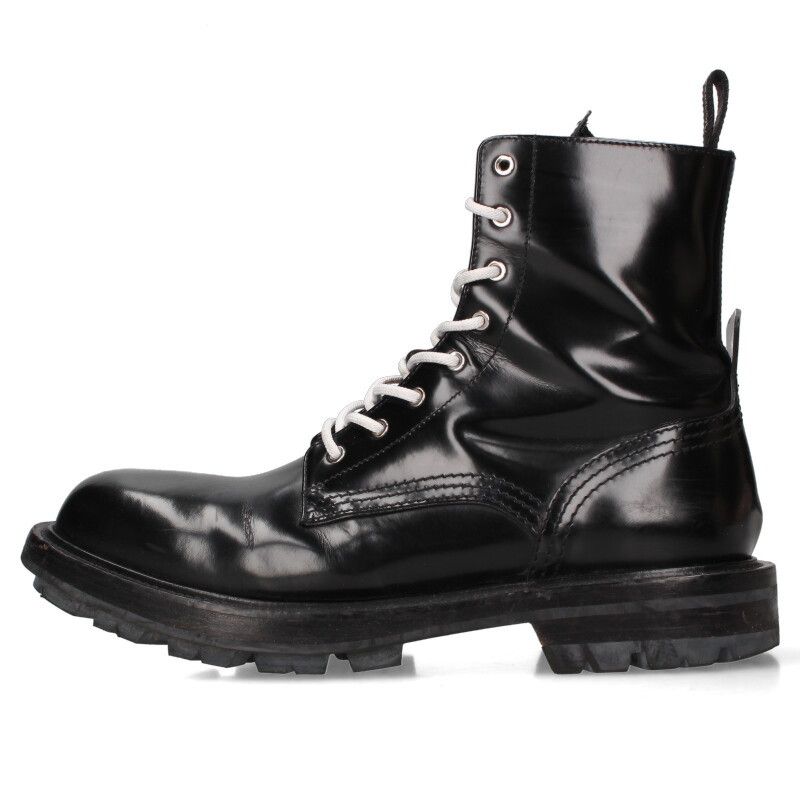 アレキサンダーマックイーン 651621 レースアップブーツ メンズ 43 ※12