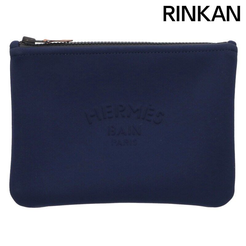 エルメス ネオバンPM ロゴエンボス フラットポーチ メンズ 12 28～1 6 発送 問い合わせ遅延