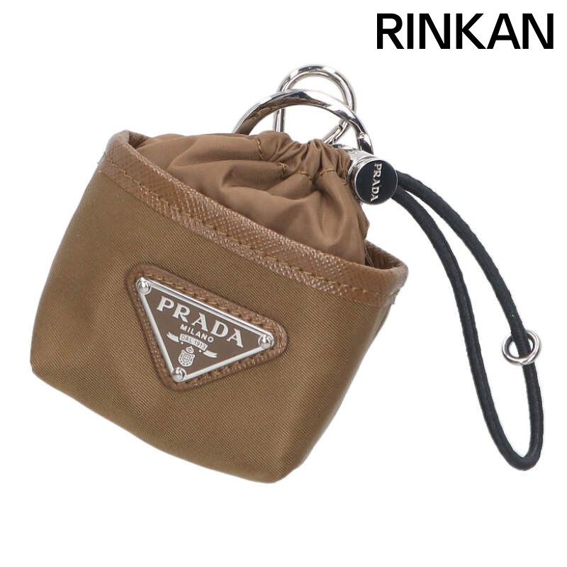 プラダ 2 TT 170 Re Nylonトライアングルロゴプレートミニポーチチャーム メンズ 12 28～1 6 発送 問い合わせ遅延