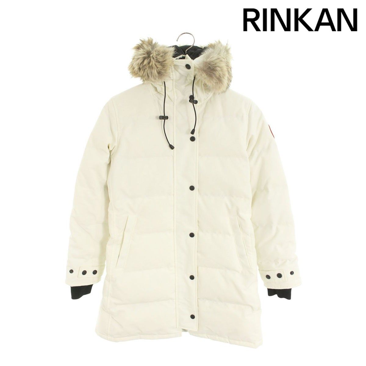 カナダグース 3802 LA PARKA コヨーテファー付ダウンコート レディース M 12 28～1 6 発送 問い合わせ遅延