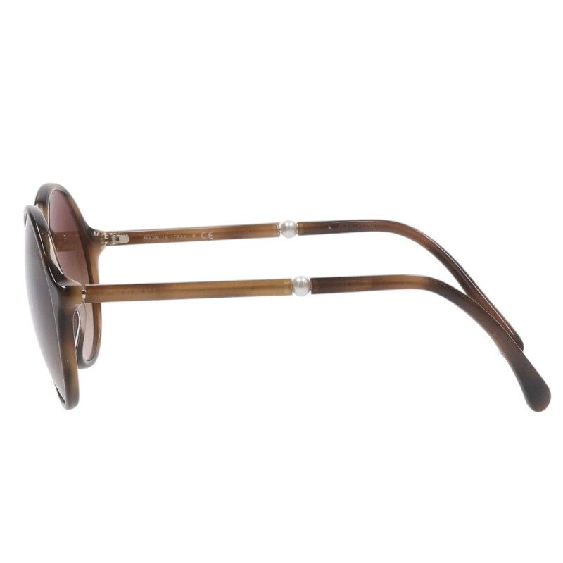 シャネル 5391-H-A フェイクパールラウンドフレームサングラス