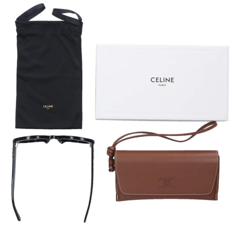 セリーヌ オーバルフレームサングラス