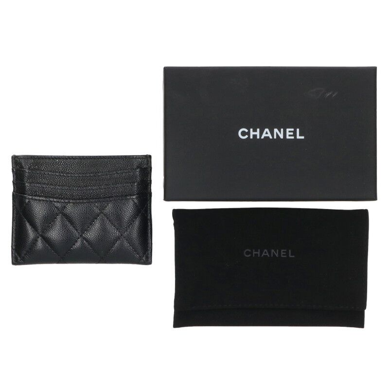  シャネル クラシック グレインドカーフキルティングカードケース レディース 12 28～1 6 発送 問い合わせ遅延 その他 小物