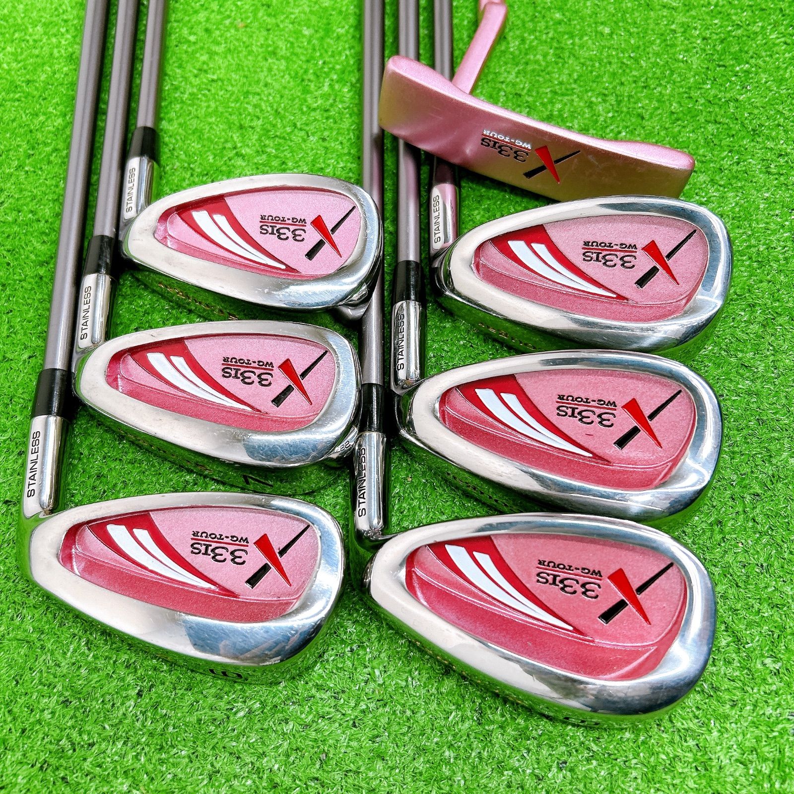 Cougar クーガー レディースクラブセット 11本 キャディバッグ付き Cougar クーガー レディースクラブセット 11本 L 初心者 優しい 女性