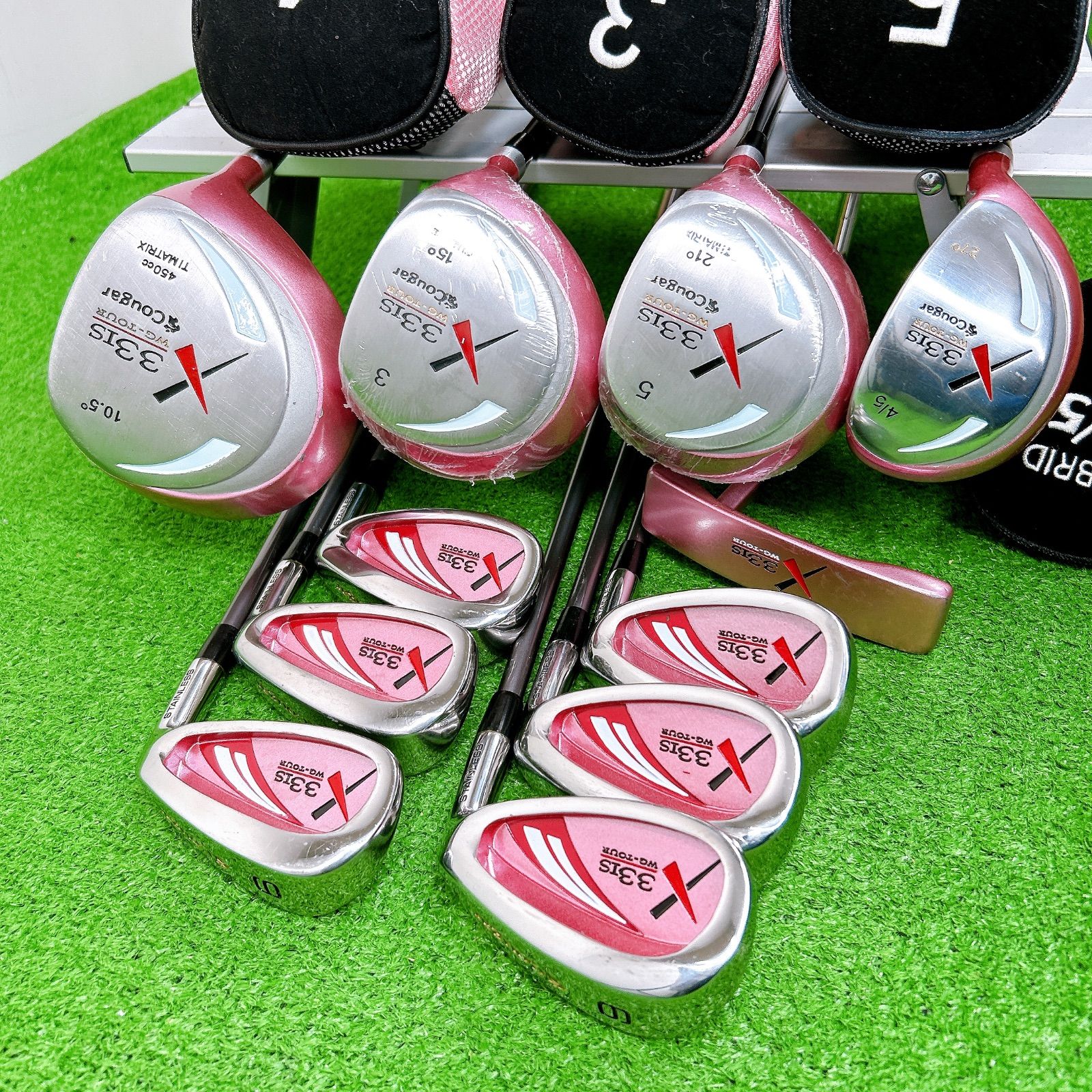 Cougar クーガー レディースクラブセット 11本 L 初心者 優しい 女性