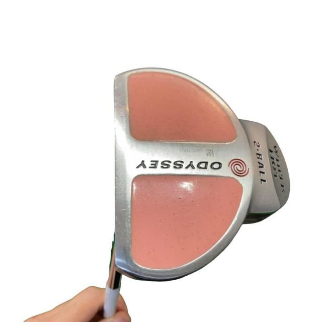 中古】 オデッセイ WHITE HOT 2 BALL 33インチ レフティ パター PT