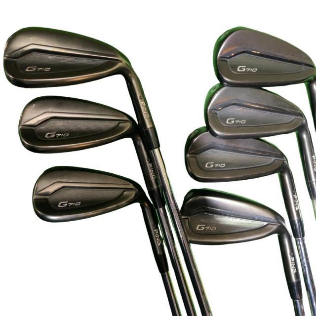 中古】 ピン G710 7S(アーコス付き) アイアンセット IR NS PRO 950GH