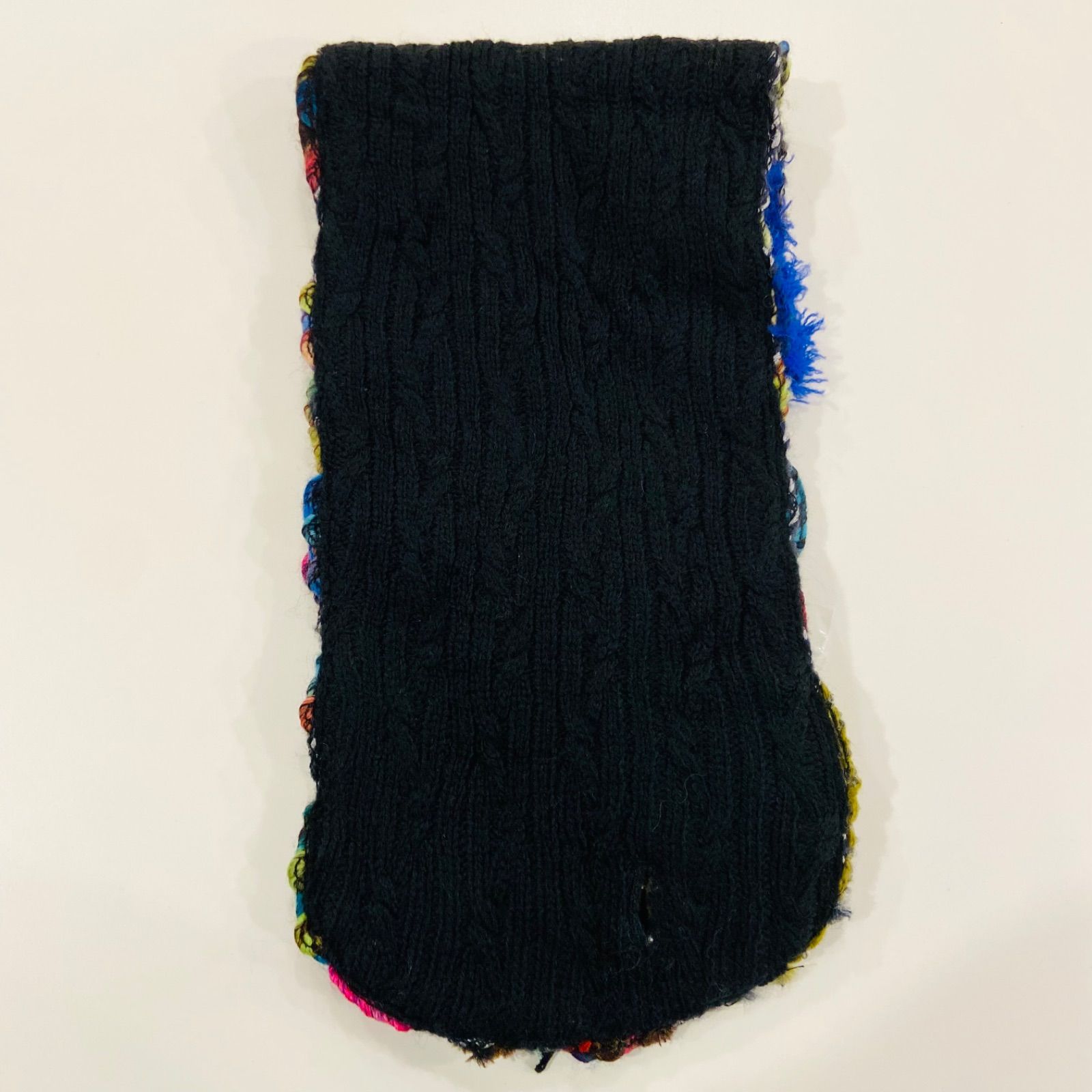 新品未使用 M.& KYOKO ネックウォーマー リバーシブル マフラー エム