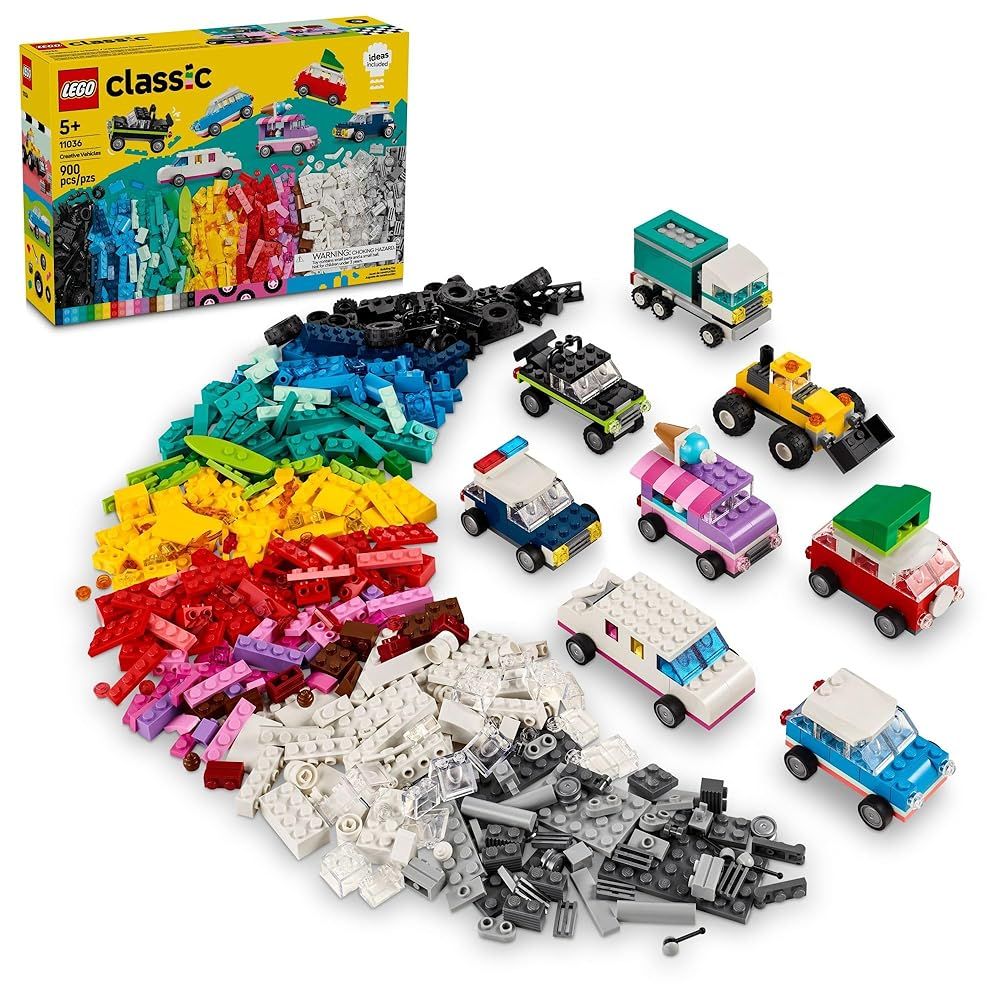 レゴ LEGO クラシック のりものをつくろう 11036 おもちゃ 玩具 プレゼント ブロック 知育 5歳 6歳 7歳 乗り物 のりもの クリエイティブ ビークル