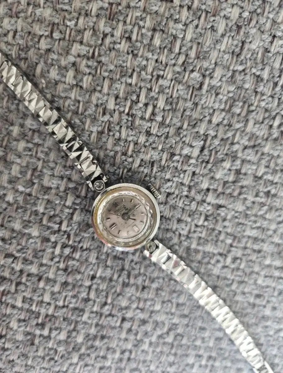 REBECCA ヴィンテージ レディース 手巻き リスト ウォッチ シルバー