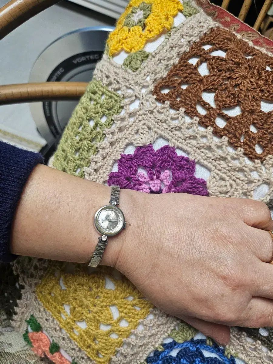 REBECCA ヴィンテージ レディース 手巻き リスト ウォッチ シルバー