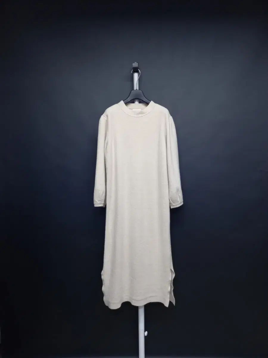 新 グレーラム カシミア ブレンド ホールガーメント マキシ ロング ONE PIECE F