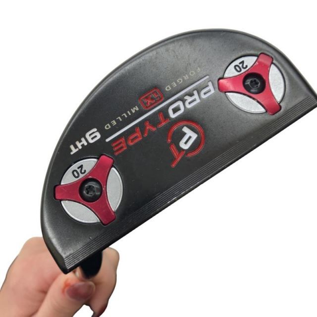 オデッセイ　パター　PROTYPE #9 L字　スチール ODYSSEY（オデッセイ） - パター - プロタイプ ツアー ブラック #9