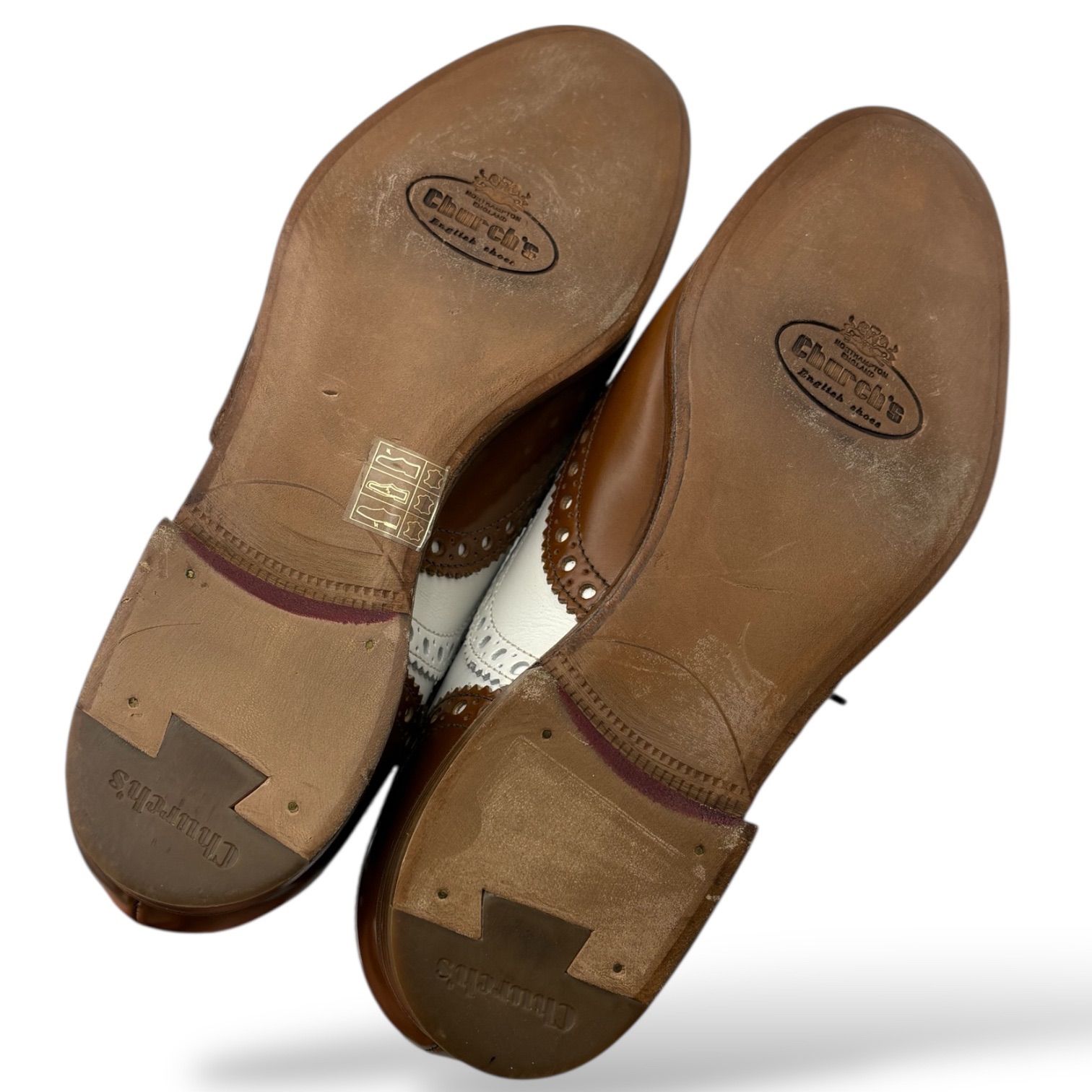 極美品✴︎ Church's チャーチ バイカラー ウイングチップ 35.5