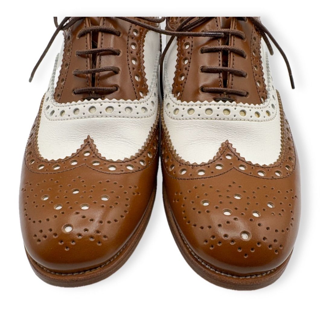 極美品✴︎ Church's チャーチ バイカラー ウイングチップ 35.5