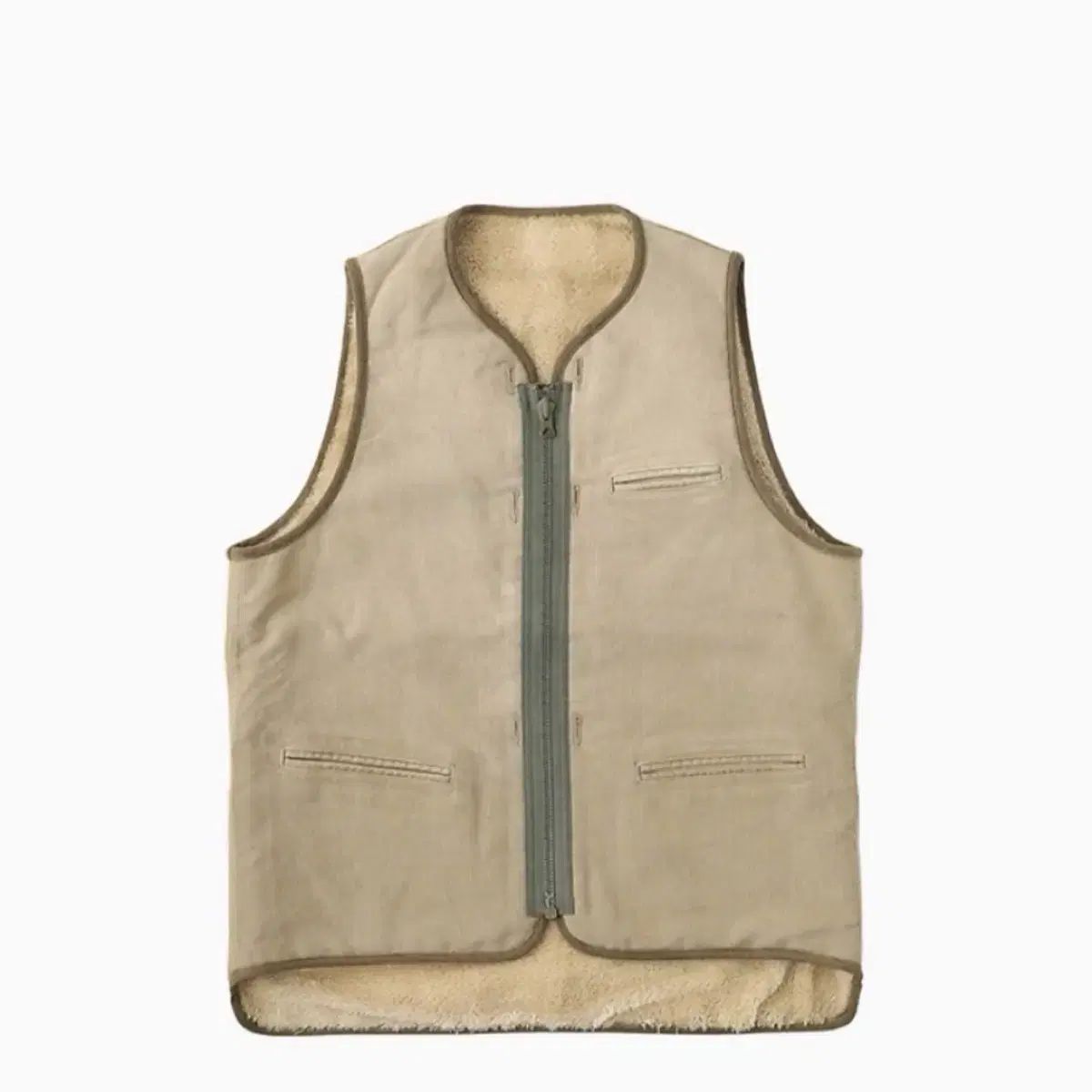 ビズビム VISVIM contrary dept ライナー ベスト ベージュ