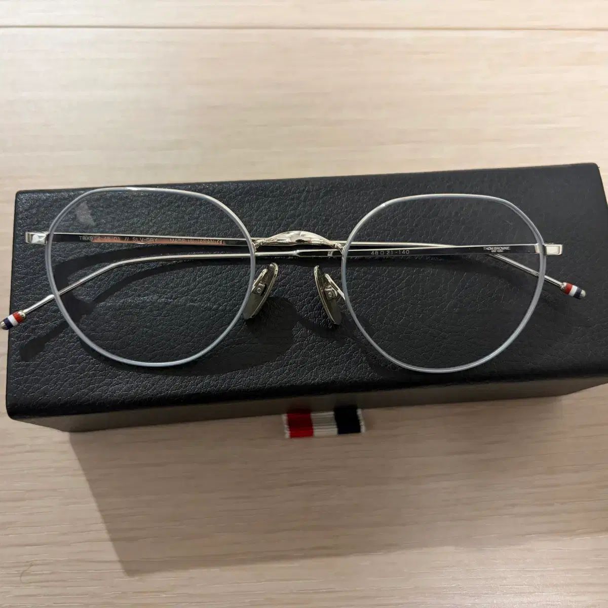 トム ブラウン メガネ TBX 914 シルバー