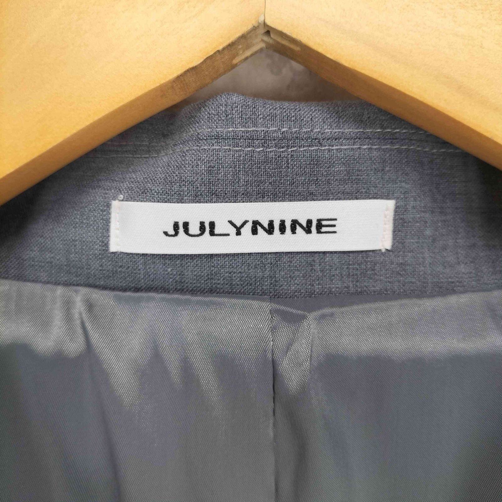 ジュライナイン JULY NINE 2Bテーラードジャケット レディース 38