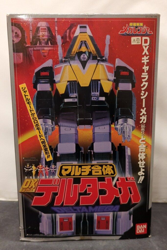 バンダイ DXロボシリーズ 電磁戦隊メガレンジャー マルチ合体DXデルタメガ