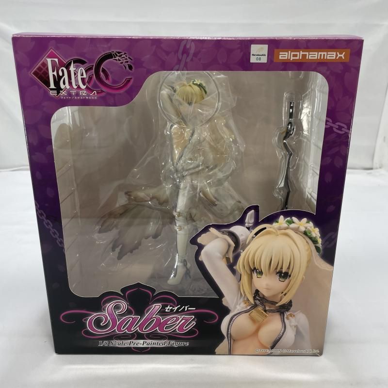 開封 alphamax セイバー 1 8スケールフィギュア Fate EXTRA 19