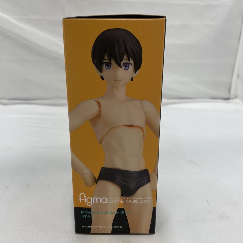 中古】開封)MaxFactory figma 452 水着男性body(リョウ) フィギュア[19