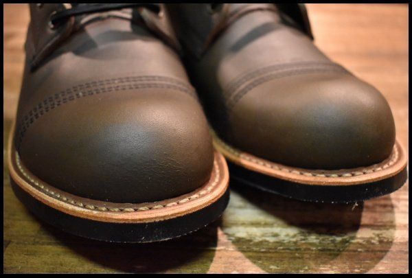  9 5 D ♥ 24年 レッドウィング 8078 アイアンレンジャー グリーン アルパイン ポーテージ 緑 ブーツ redwing FH 220 ワークブーツ ブーツ 革靴