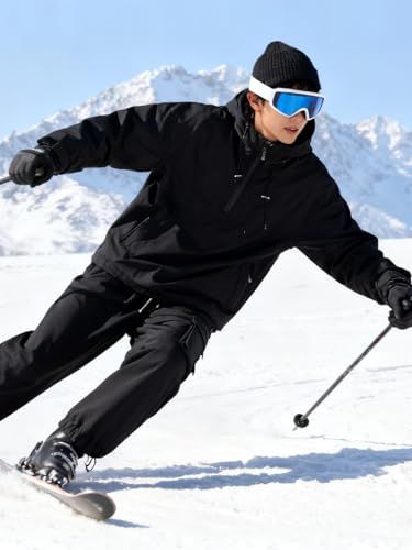 AiMike スキーウェア スノーボードウェア セットアップ 上下2点セット メンズ レディース 男女兼用 ユニセックス 大人サイズ S?5 XL po 1987 dbea